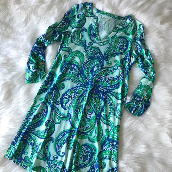 LILLY PULITZER Rossmore V-neck T-shirt Dress NWOT - Picture 8 of 8